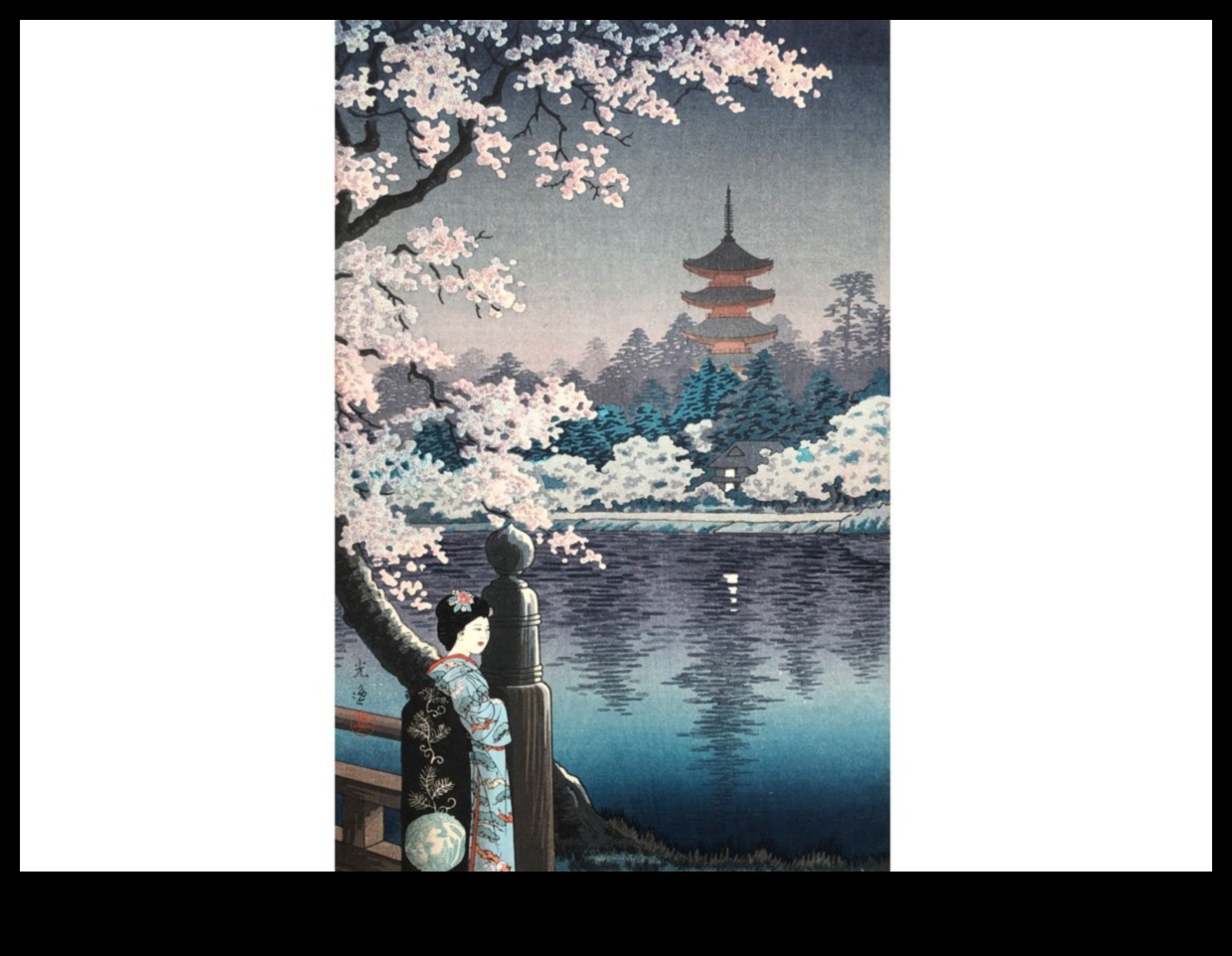 Eleganță efemeră: flori de cireș în arta japoneză