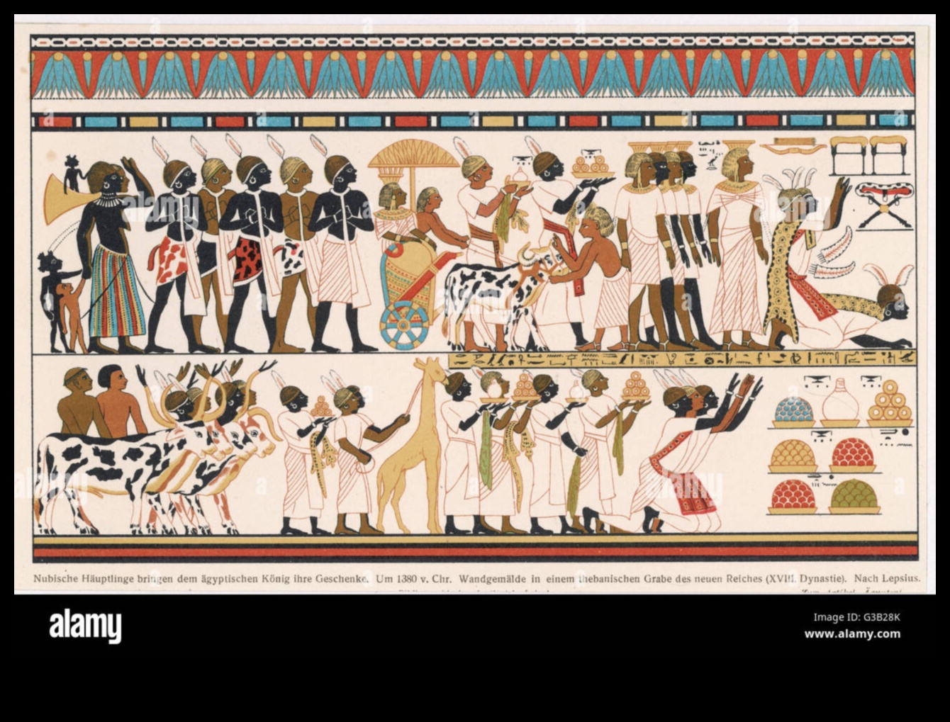 Procesiunea Faraonului O călătorie vizuală prin regalitatea egipteană antică 3 Procesiunea Faraonului: Parade regale în reliefuri egiptene