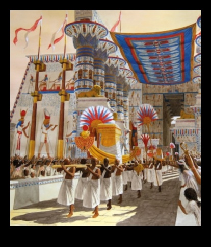 Procesiunea Faraonului O călătorie vizuală prin regalitatea egipteană antică 4 Procesiunea Faraonului: Parade regale în reliefuri egiptene