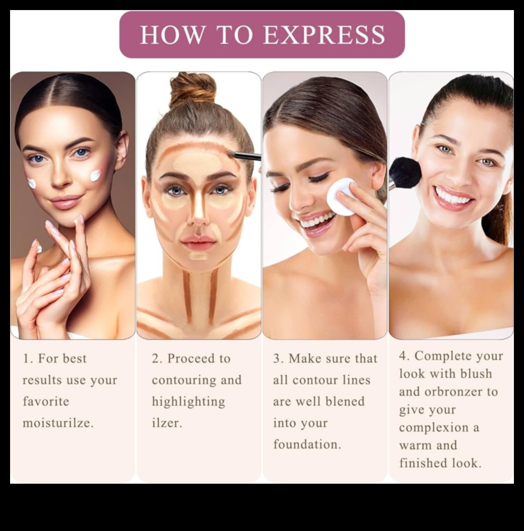 Corrector și conturare: sculptează-ți fața cu precizie