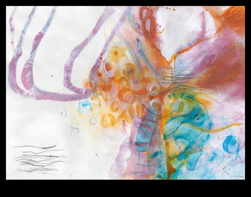 Impulsuri abstracte: îmbrățișarea spontaneității în creația artistică