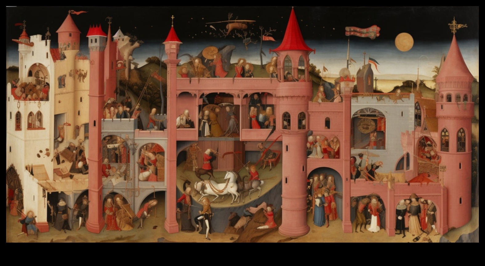 Cronici cavalerești: înfățișarea cavalerilor și a vieții medievale în artă