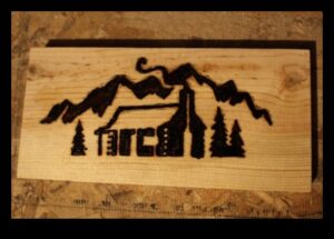 Elemente de bază pentru arderea lemnului: crearea de modele artistice pe suprafețe din lemn